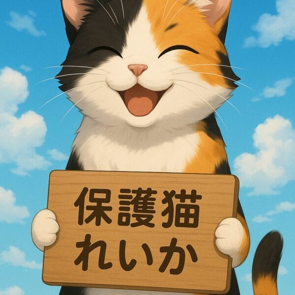 保護猫　れいか　RPGゲームの主人公