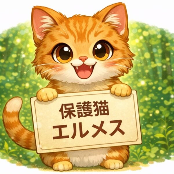 保護ネコエルメス