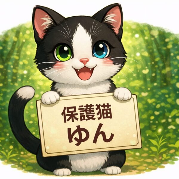 保護ネコゆん