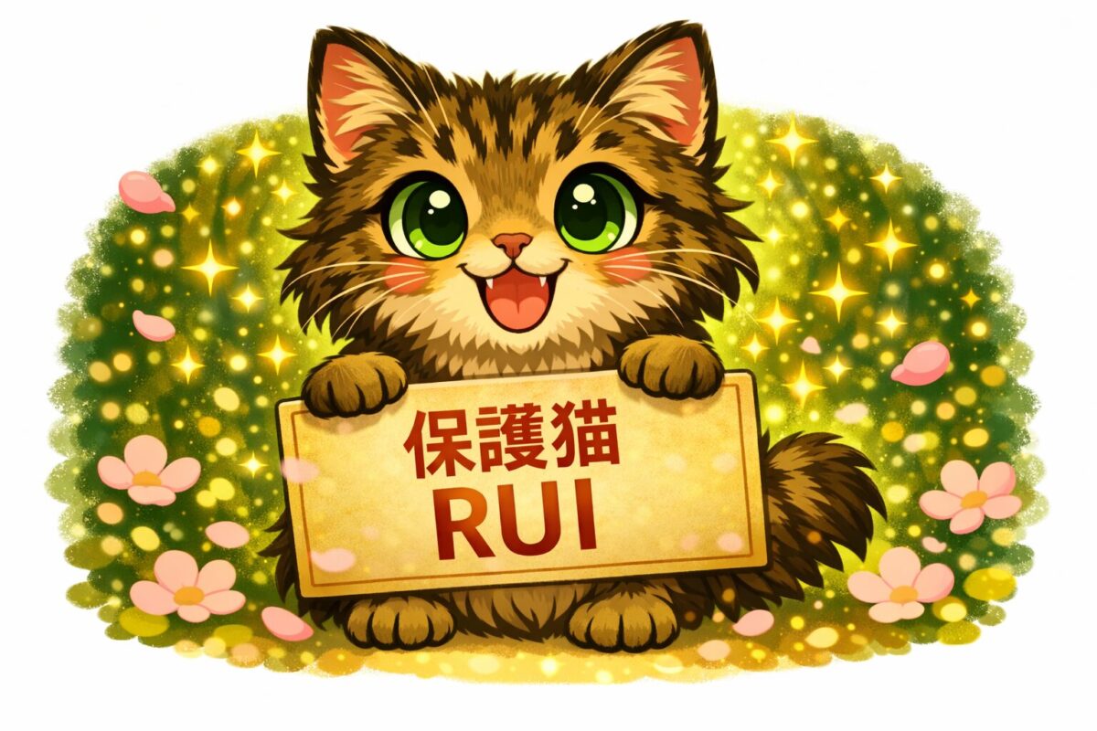 保護ネコRUI