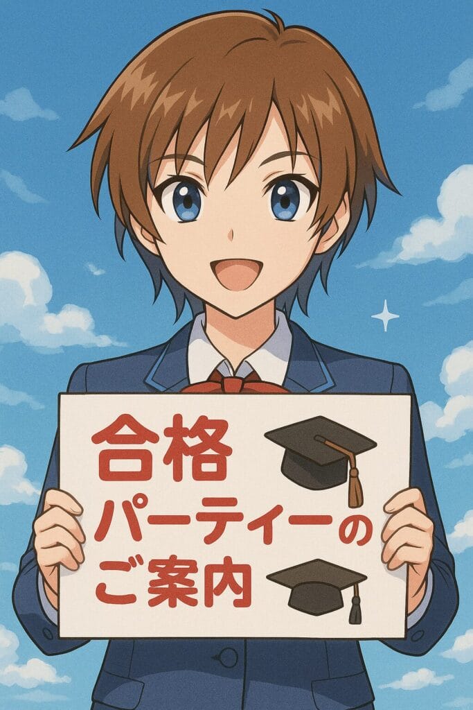 卒業祝いのご案内