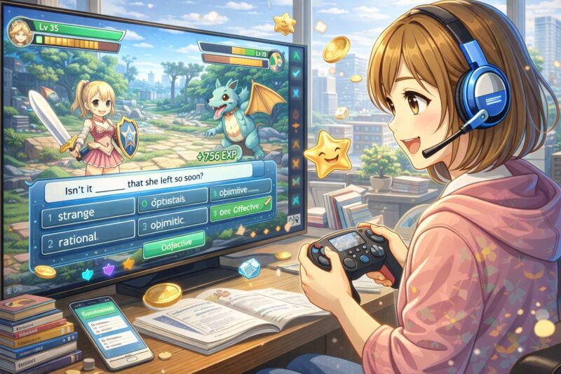 この講座が選ばれる理由    特徴① オリジナルゲームで暗記するから、効率がいい