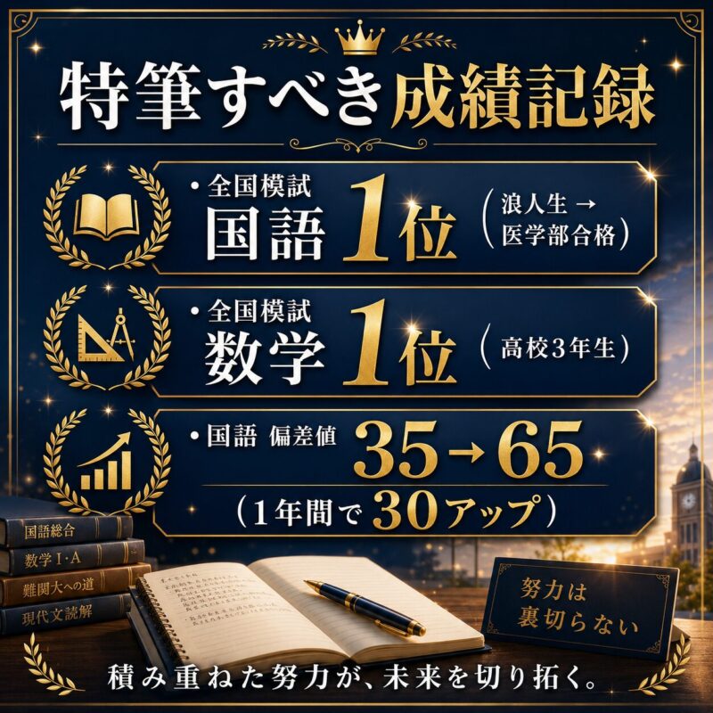 成績アップする理由