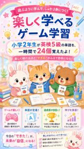 英検5級の単語暗記