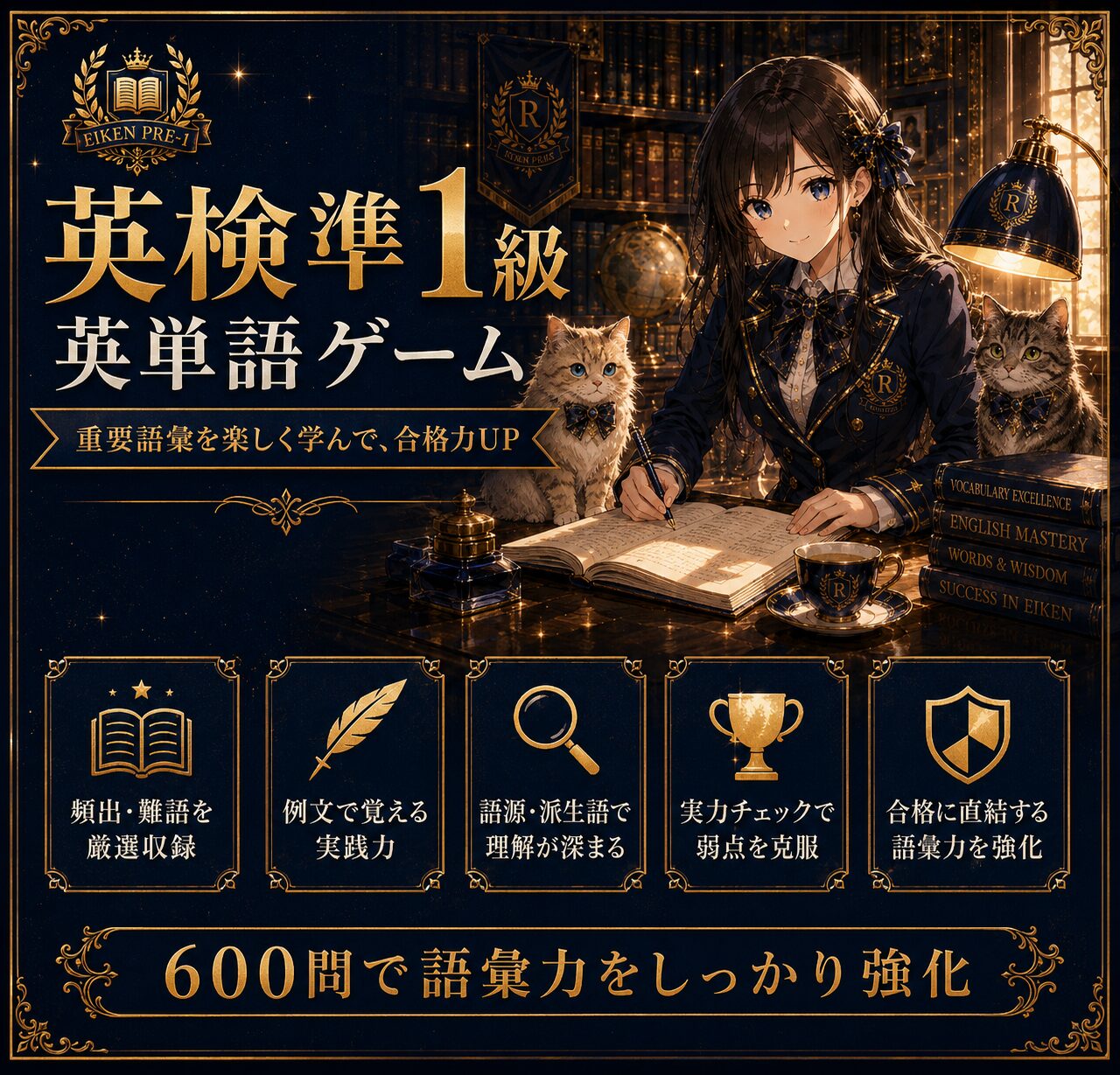 英検準1級対策ゲーム