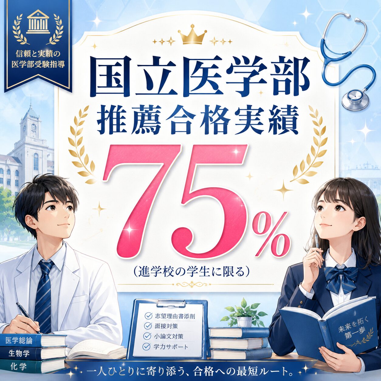 医学部推薦入試の合格実績